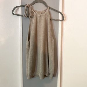 Light gray knit shirt